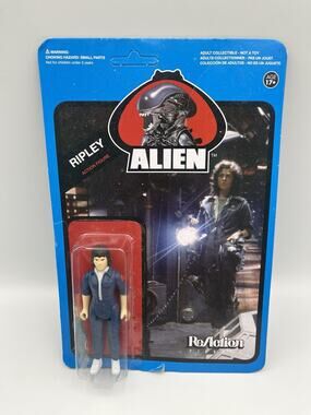 Alien RIPLEY Figure SEALED Super7 ReAction 2013 NYCC Exclusive Blue MOC NICE!!!